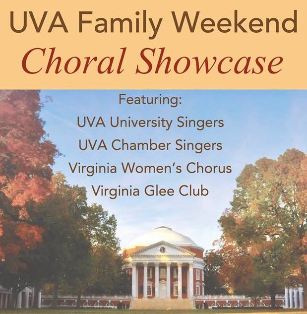 UVa Family Weekend Choral Showcase