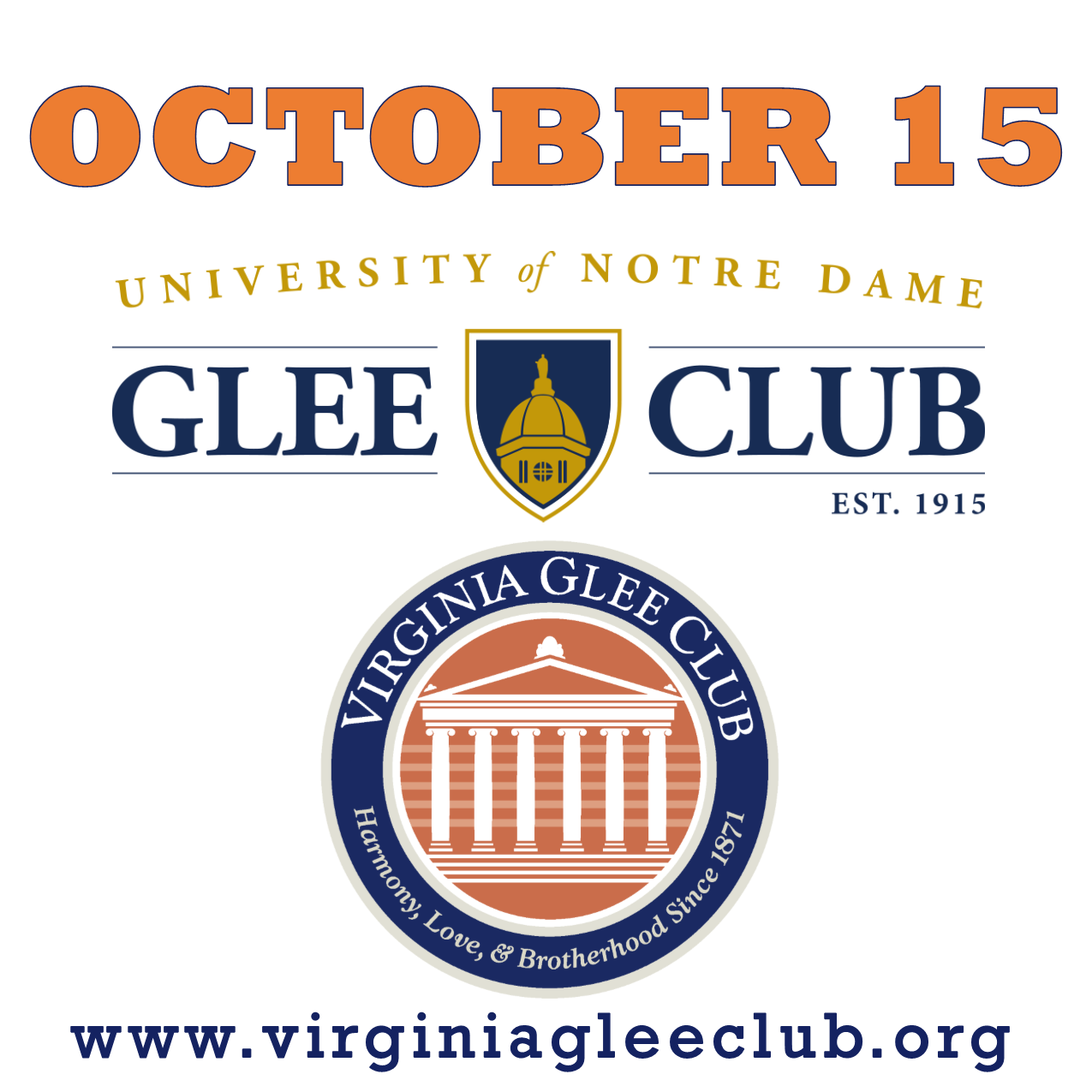 Notre Dame Glee Club & Virginia Glee Club