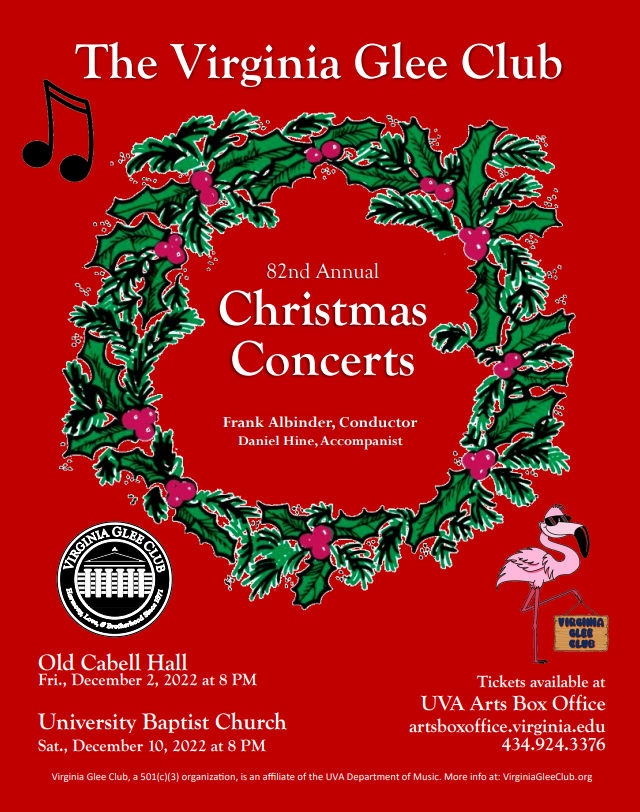 82nd Annual Christmas Concert at Old Cabell Hall